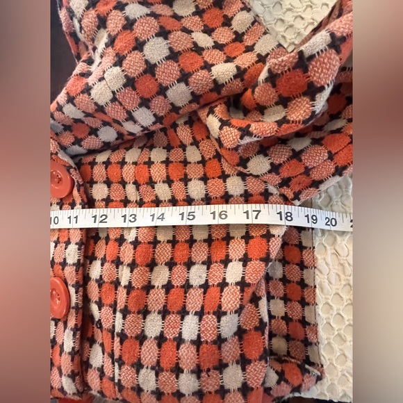 VINTAGE 70’s STYLE DOUBLE BREASTED TRENCH COAT - Picture 8 of 10